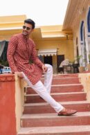 Jaipuri Block Printed Cotton kurta