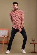 Bagru Block Printed Cotton Shirt