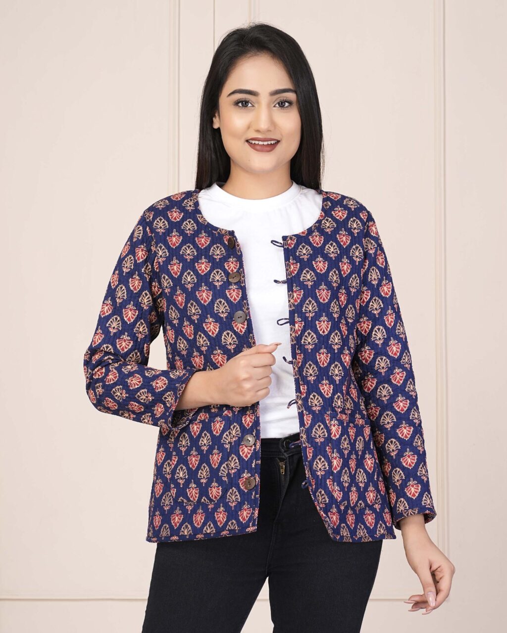 Bagru Printed Cotton Quilted Jackets
