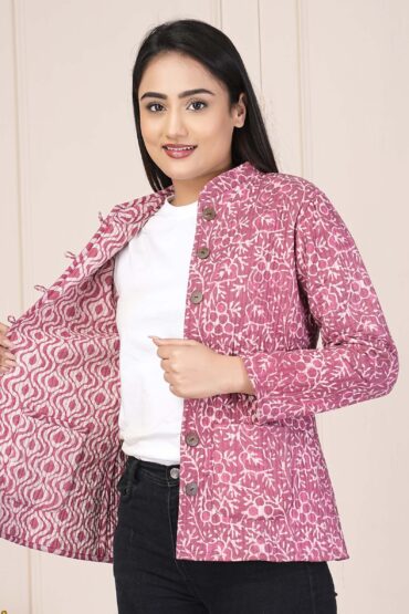 Jaipuri Cotton Quilted Jacket