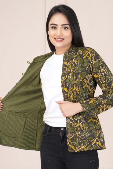 Cotton Quilted Short Jacket