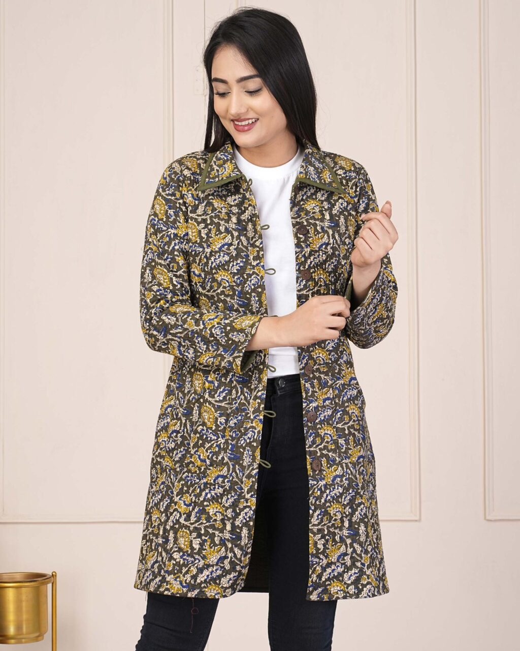 Cotton Quilted Winter Jacket