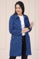 Indigo Quilted Jacket