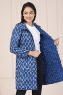 Indigo Quilted Jacket
