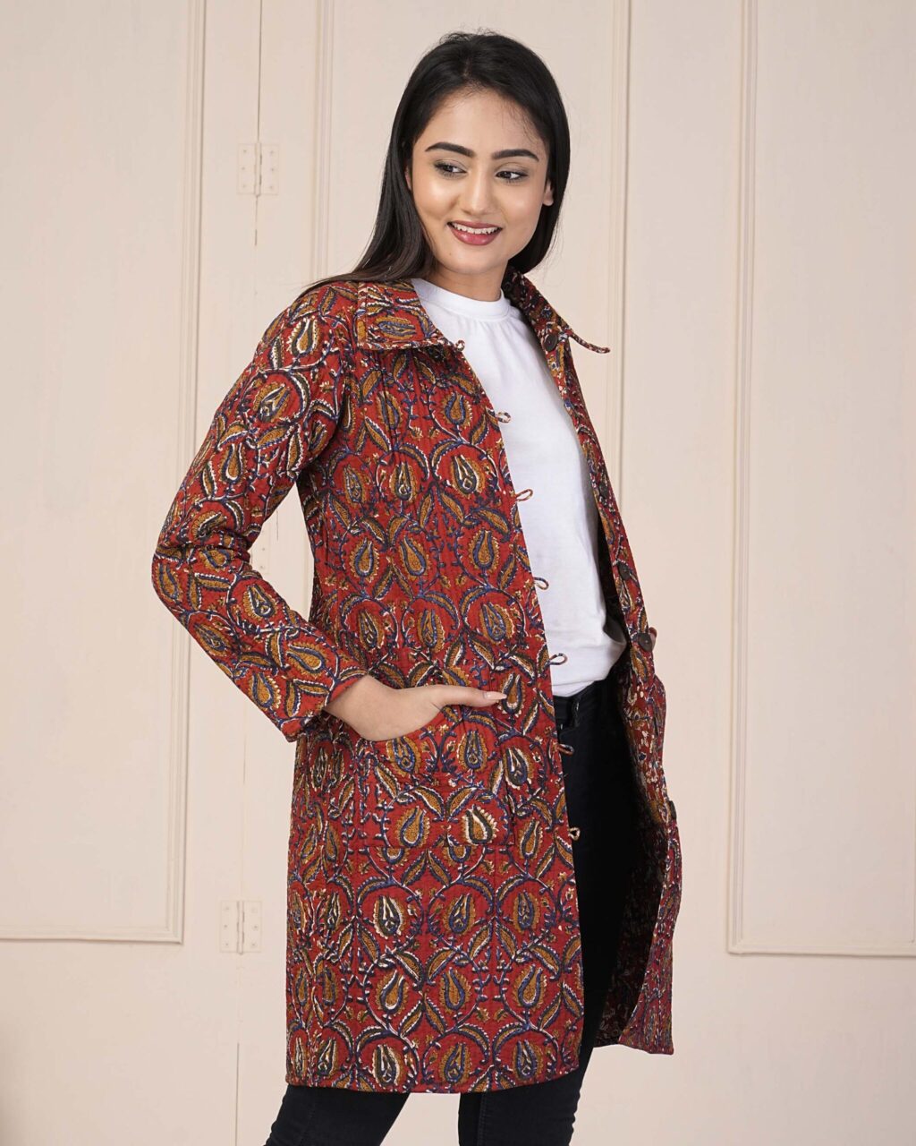 ladies quilted jacket