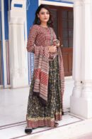 Red Lehenga Choli with Floral Design