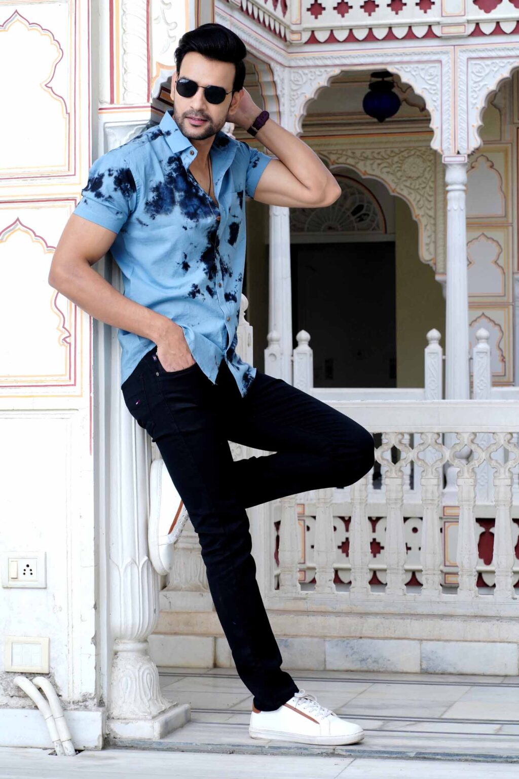 Tie & Die Printed Hand Printed Shirt