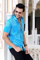 Checker Printed Cotton Shirt
