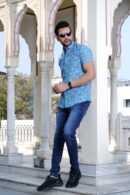 Floral Printed Cotton Shirt