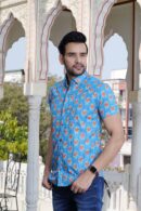 Floral Printed Cotton Shirt