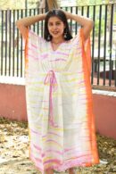 White Full Length Kaftan
