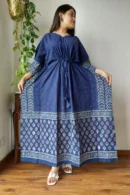 Tealish Blue long Kaftans