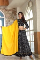 Gondola Black Chaniya Choli Blouse