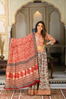 Persian Orange lehenga Choli Design New