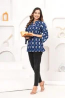 Tealish Blue Best Tops for Girls