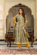 hampton party wear anarkali suit look