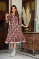 hemp cotton one piece dress style