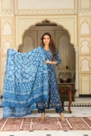 light navy blue anarkali suits online