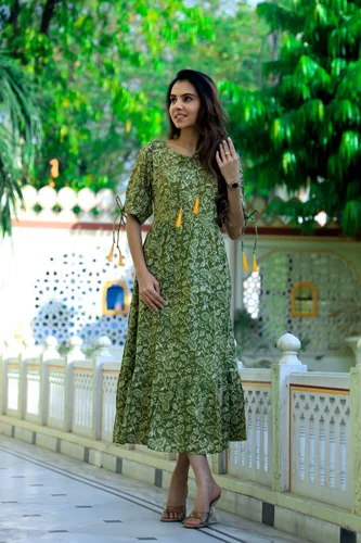 lunar green one piece dress