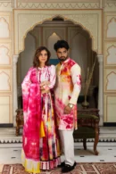multicolour navratri chaniya choli style