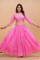 plus size lehenga choli buy online front view