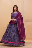 traditional lehenga choli for navratri look