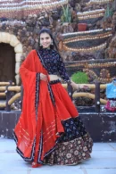 south indian lehenga choli look