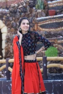 south indian lehenga choli style