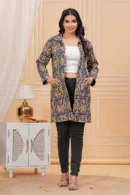 Blue Jay Quilted Jacket Jaipur
