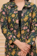 Timber Green Jaipuri Jacket for Ladies new